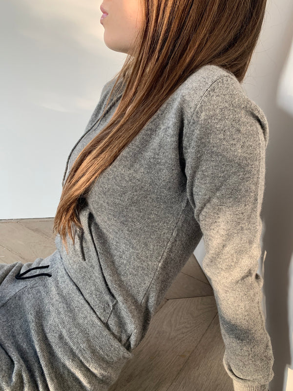 CAMILLE hoodie medium grey